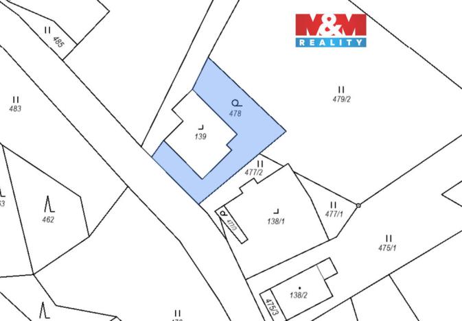 Prodej pozemku pro bydlení, Červená Voda - Moravský Karlov, 273 m2