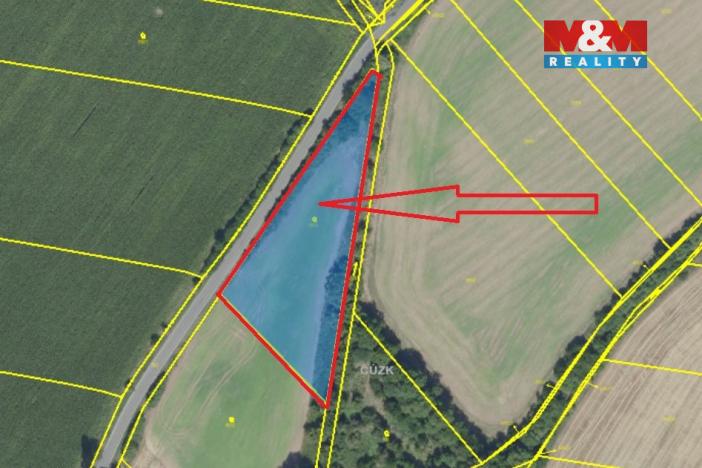 Prodej pole, Přistoupim, 2538 m2