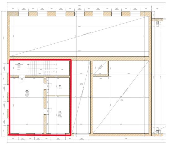 Pronájem skladu, Moravany, 533 m2