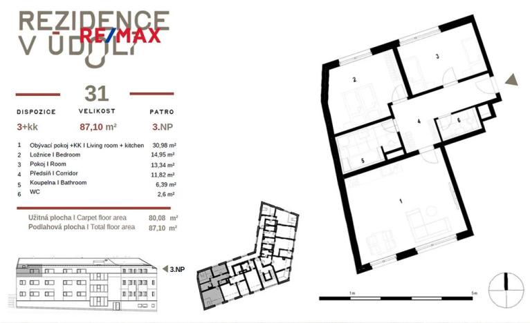 Prodej bytu 3+kk, Praha - Hrdlořezy, Českobrodská, 87 m2