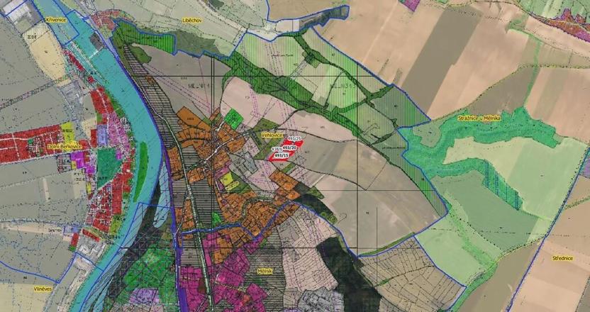 Prodej pole, Mělník, 11396 m2
