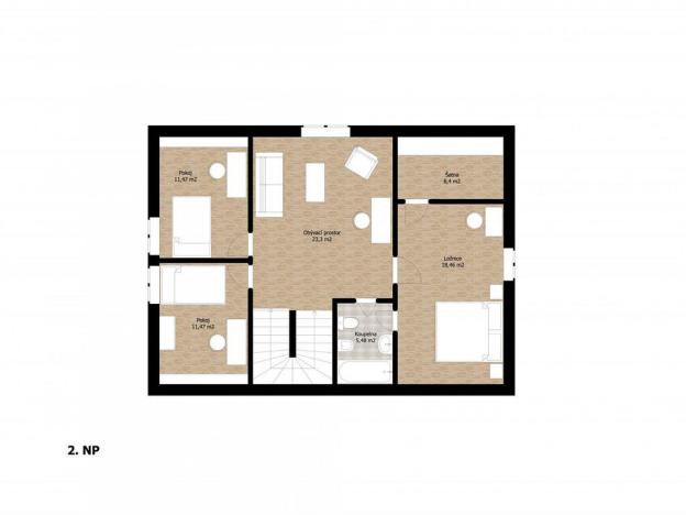 Prodej rodinného domu, Praha - Uhříněves, Vachkova, 157 m2