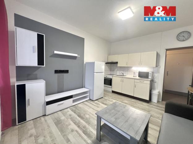 Pronájem bytu 1+kk, Jindřichův Hradec - Jindřichův Hradec II, sídliště U Nádraží, 20 m2