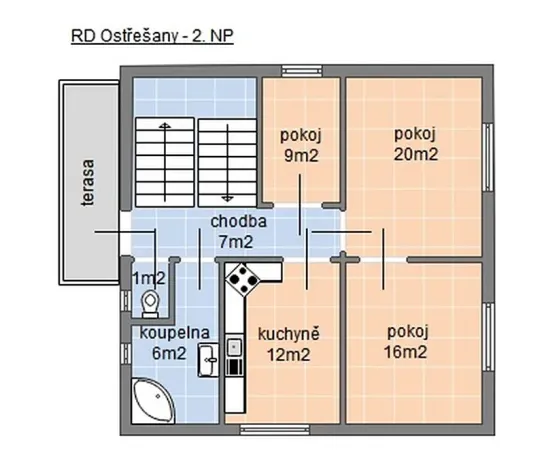 Prodej vícegeneračního domu, Ostřešany, 143 m2