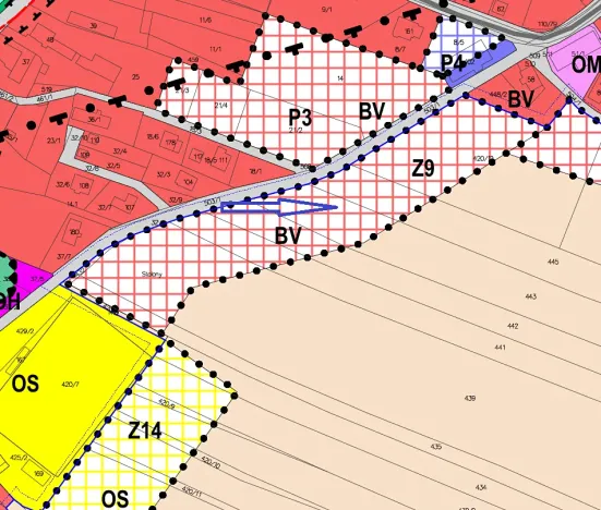Prodej pozemku pro bydlení, Stolany, 1250 m2