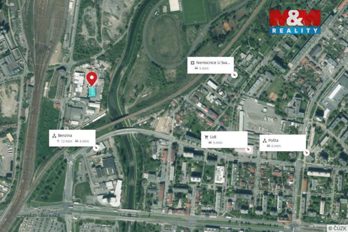 Pronájem skladu, Plzeň, Jateční, 144 m2