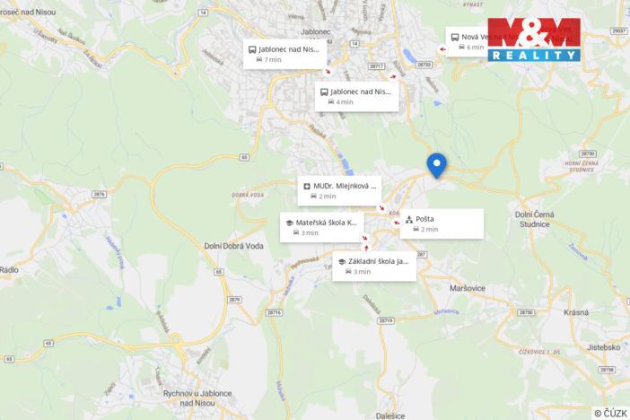 Prodej rodinného domu, Jablonec nad Nisou - Kokonín, Krkonošská, 62 m2