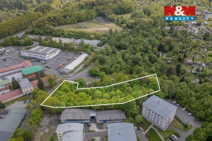 Prodej komerčního pozemku, Karlovy Vary, Stará Kysibelská, 4294 m2