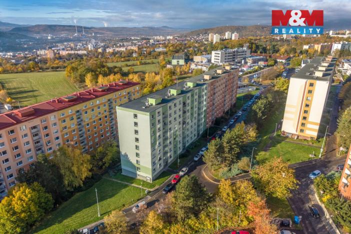 Prodej bytu 1+1, Ústí nad Labem - Severní Terasa, Kmochova, 33 m2
