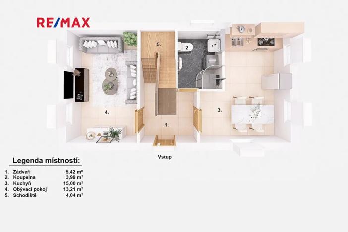 Pronájem chaty, Rodvínov, 73 m2