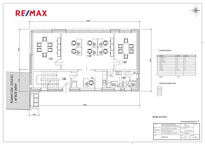 Pronájem kanceláře, Praha - Hodkovičky, Pod kopcem, 364 m2