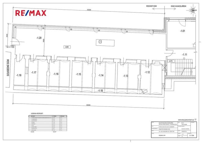 Pronájem kanceláře, Praha - Hodkovičky, Pod kopcem, 700 m2