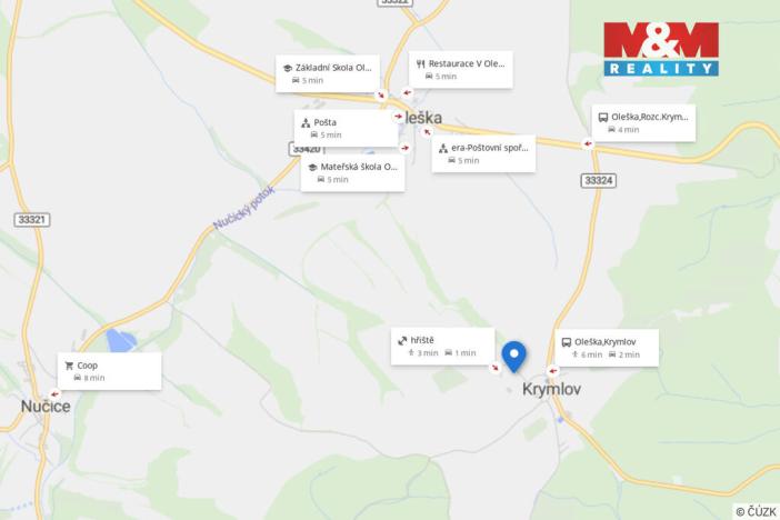 Prodej rodinného domu, Oleška - Krymlov, 66 m2