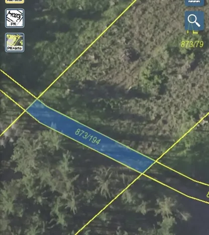 Dražba pozemku, Kladruby nad Labem, 698 m2