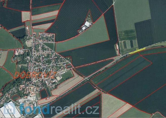 Prodej pozemku, Dobrovíz, 1547 m2