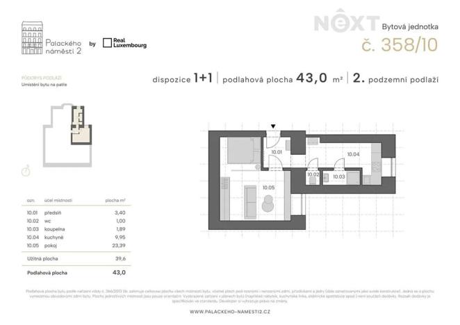 Prodej bytu 2+1, Praha - Nové Město, Palackého náměstí, 86 m2