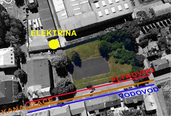 Prodej komerčního pozemku, Ostrava, Palackého, 4189 m2