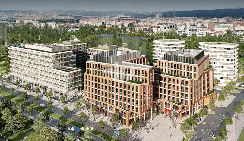 Pronájem kanceláře, Praha - Karlín, Rohanské nábřeží, 420 m2