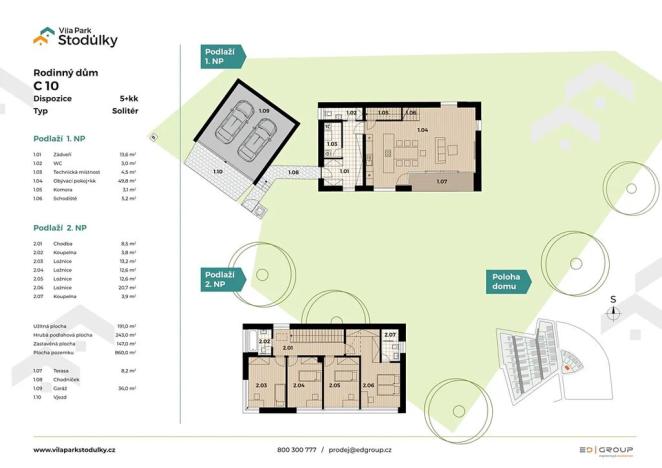 Prodej rodinného domu, Praha - Stodůlky, U Řepory, 191 m2