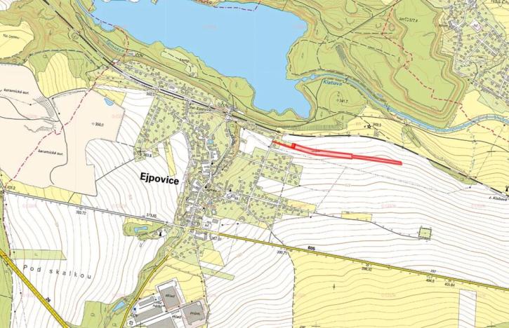 Prodej podílu pole, Ejpovice, 4254 m2