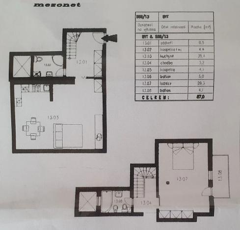 Pronájem bytu 2+kk, Praha - Smíchov, Plzeňská, 87 m2