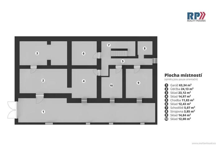 Prodej komerčního pozemku, Jílové, Lipová, 42986 m2