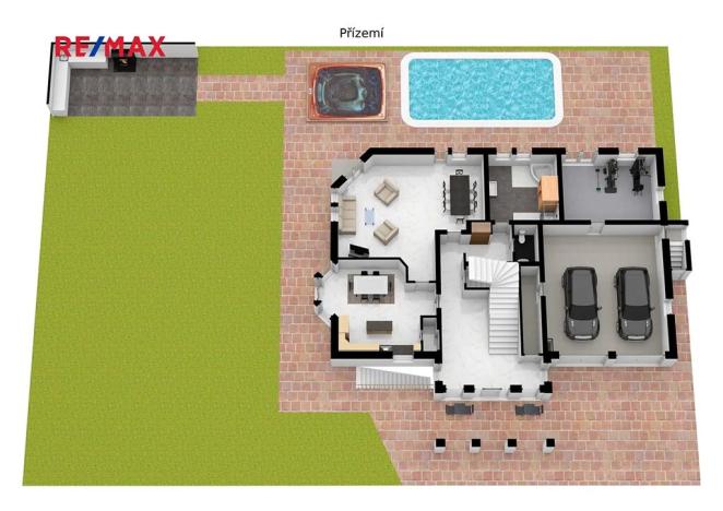 Prodej rodinného domu, Chlumčany, Sluneční, 636 m2