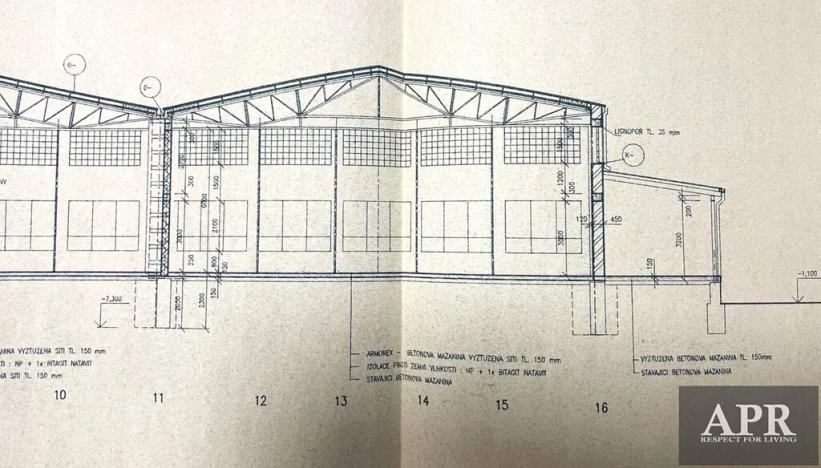 Pronájem výrobních prostor, Uherské Hradiště, Tř. Maršála Malinovského, 790 m2