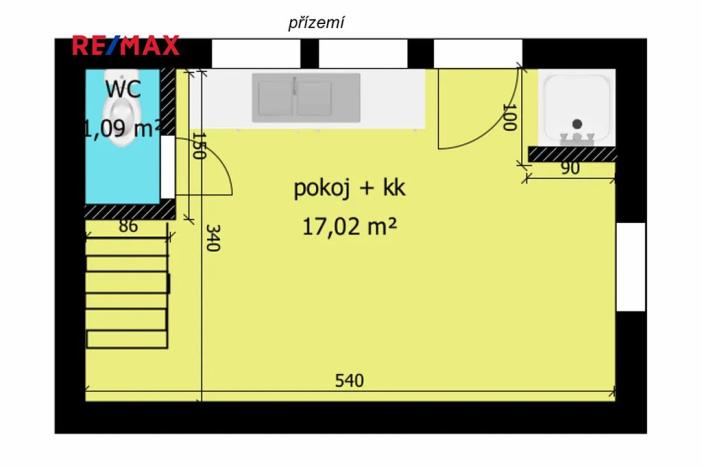 Prodej chaty, Poděbrady, 25 m2