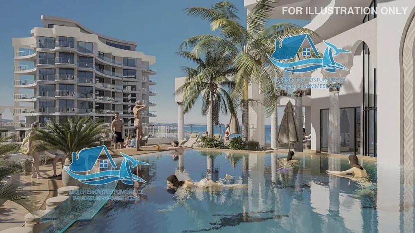 Prodej bytu 1+kk, Trikomo, Kypr, 45 m2