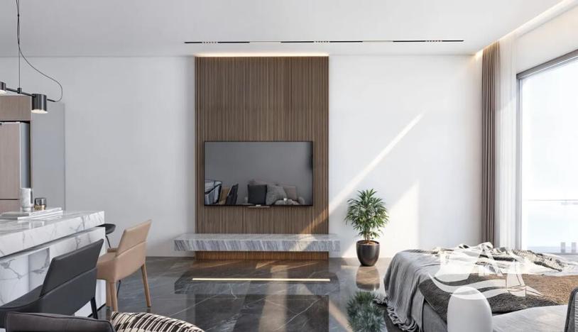 Prodej bytu 1+kk, Agios Amvrosios Keryneias, Kypr, 33 m2