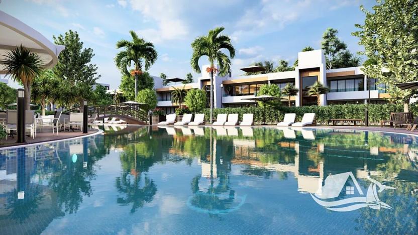 Prodej bytu 1+kk, Trikomo, Kypr, 44 m2