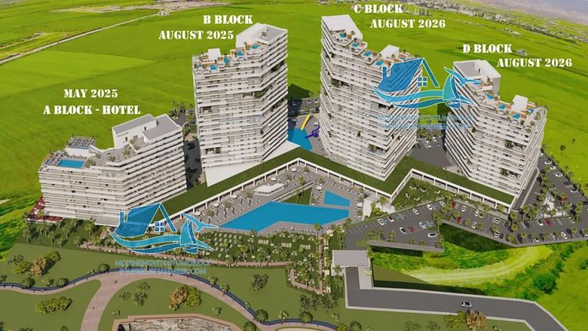 Prodej bytu 1+kk, Trikomo, Kypr, 42 m2