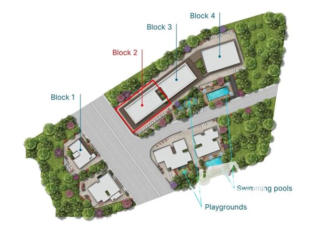 Prodej bytu 3+kk, Lemesos, Kypr, 83 m2