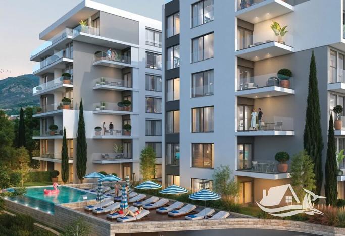 Prodej bytu 2+kk, Dobrá Voda, Černá Hora, 49 m2