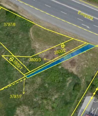 Prodej komerčního pozemku, Příbram, Evropská, 5208 m2