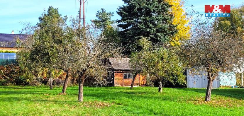 Prodej zahrady, Cvikov, Wolkerova, 823 m2