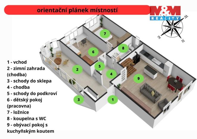 Prodej rodinného domu, Trhová Kamenice, Husova, 108 m2