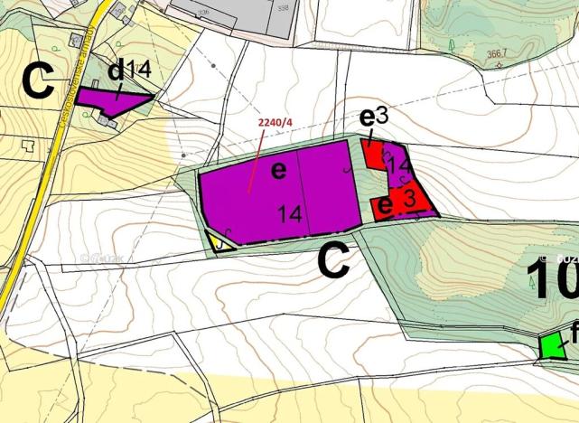 Dražba lesa, Cvikov, 8809 m2