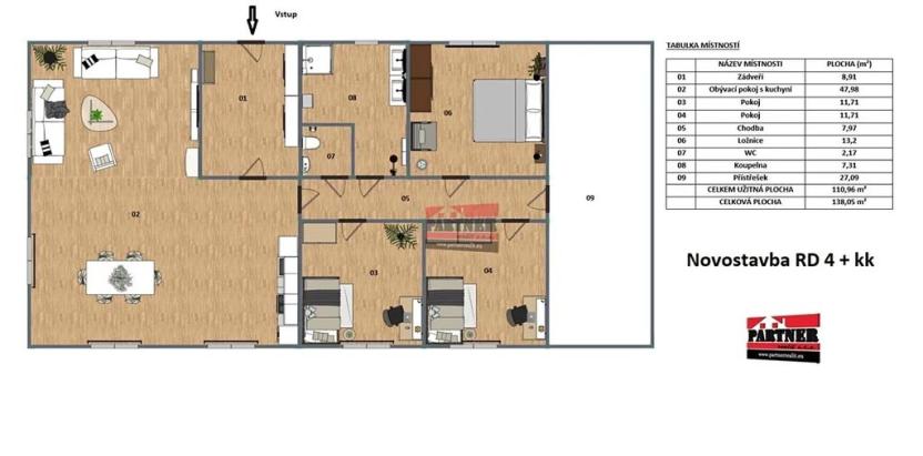Prodej rodinného domu, Podolí I, 111 m2