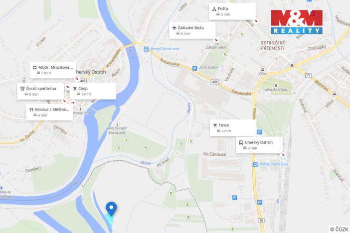 Prodej zahrady, Veselí nad Moravou - Milokošť, 2413 m2