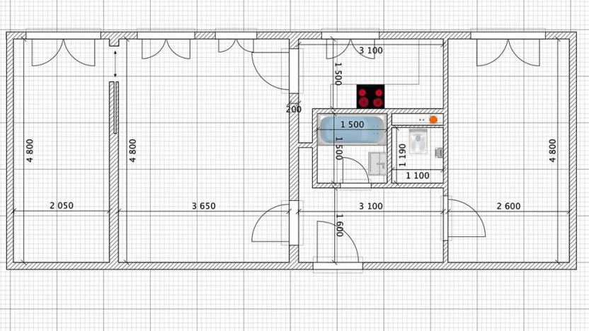 Prodej bytu 3+1, Praha - Prosek, Bohušovická, 55 m2