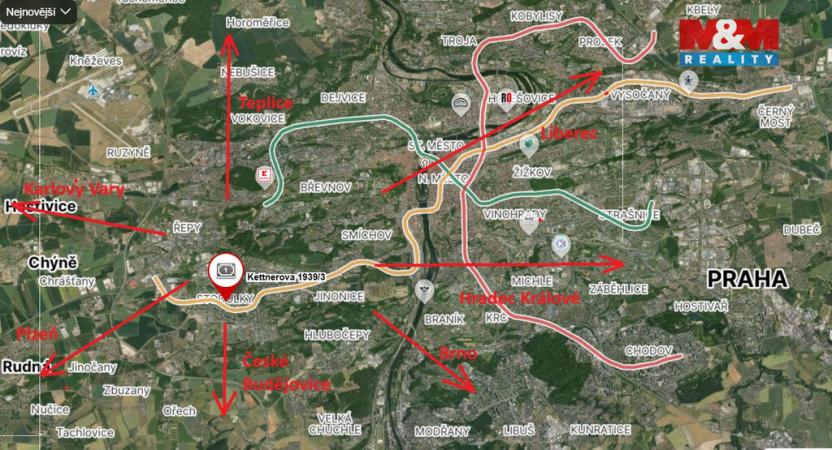 Prodej bytu 2+kk, Praha - Stodůlky, Kettnerova, 47 m2