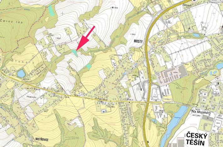 Prodej lesa, Český Těšín, 3156 m2