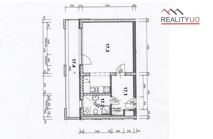 Prodej bytu 1+kk, Praha - Zličín, Sazovická, 37 m2