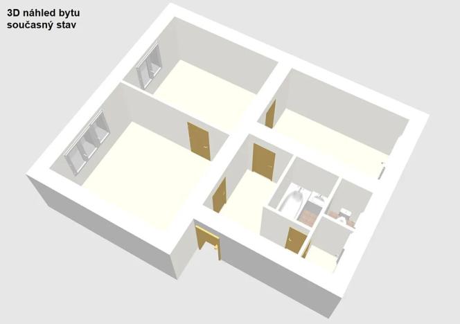 Prodej bytu 2+1, Čelákovice, V Prokopě, 66 m2