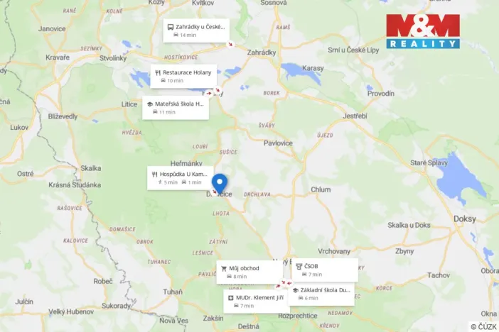 Prodej rodinného domu, Dubá - Dřevčice, 192 m2