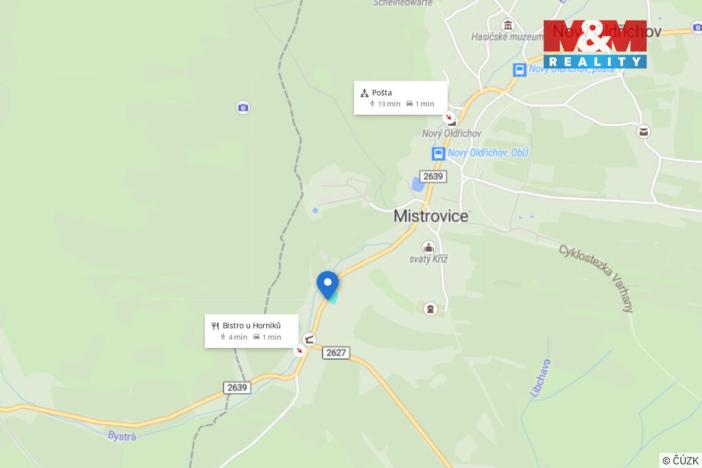 Prodej pozemku pro bydlení, Nový Oldřichov - Mistrovice, 1046 m2