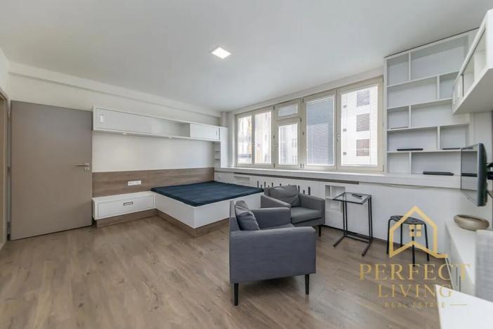 Pronájem bytu 1+kk, Praha - Vinohrady, Lucemburská, 31 m2
