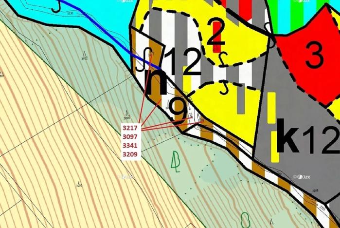 Dražba lesa, Benešov u Semil, 1649 m2